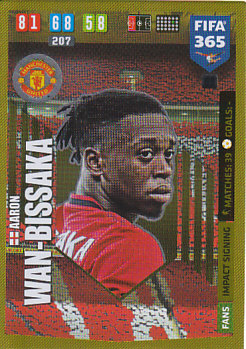 Aaron Wan-Bissaka Manchester United 2020 FIFA 365 Impact Signing #68